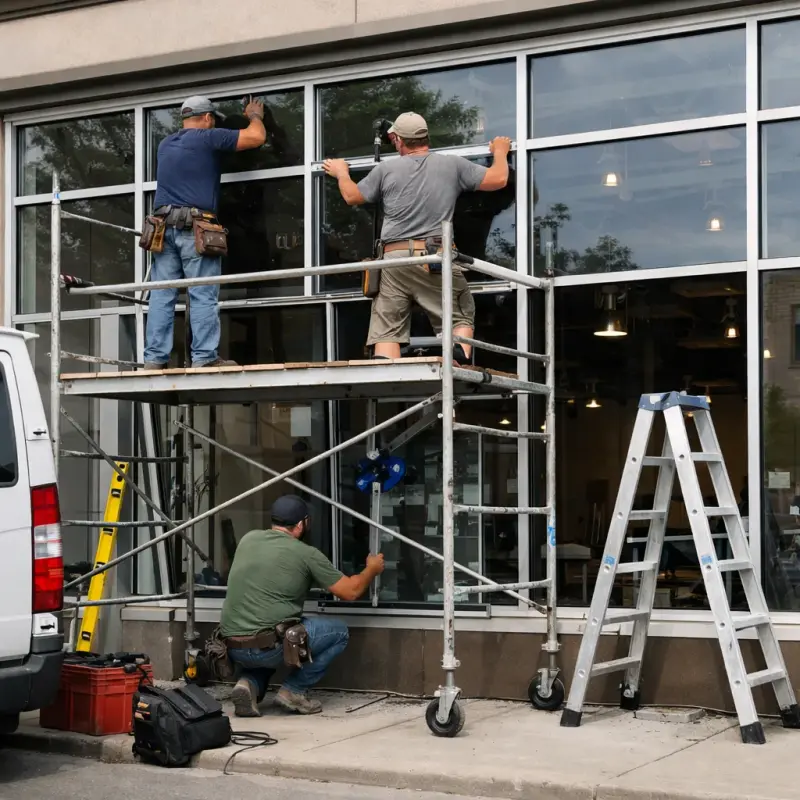 Commercial Window Installation Landrum